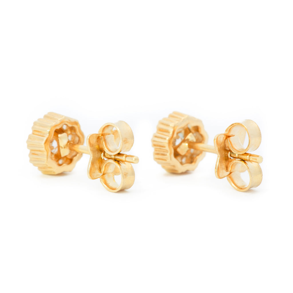 ARETES FLOR ZIRCÓN
