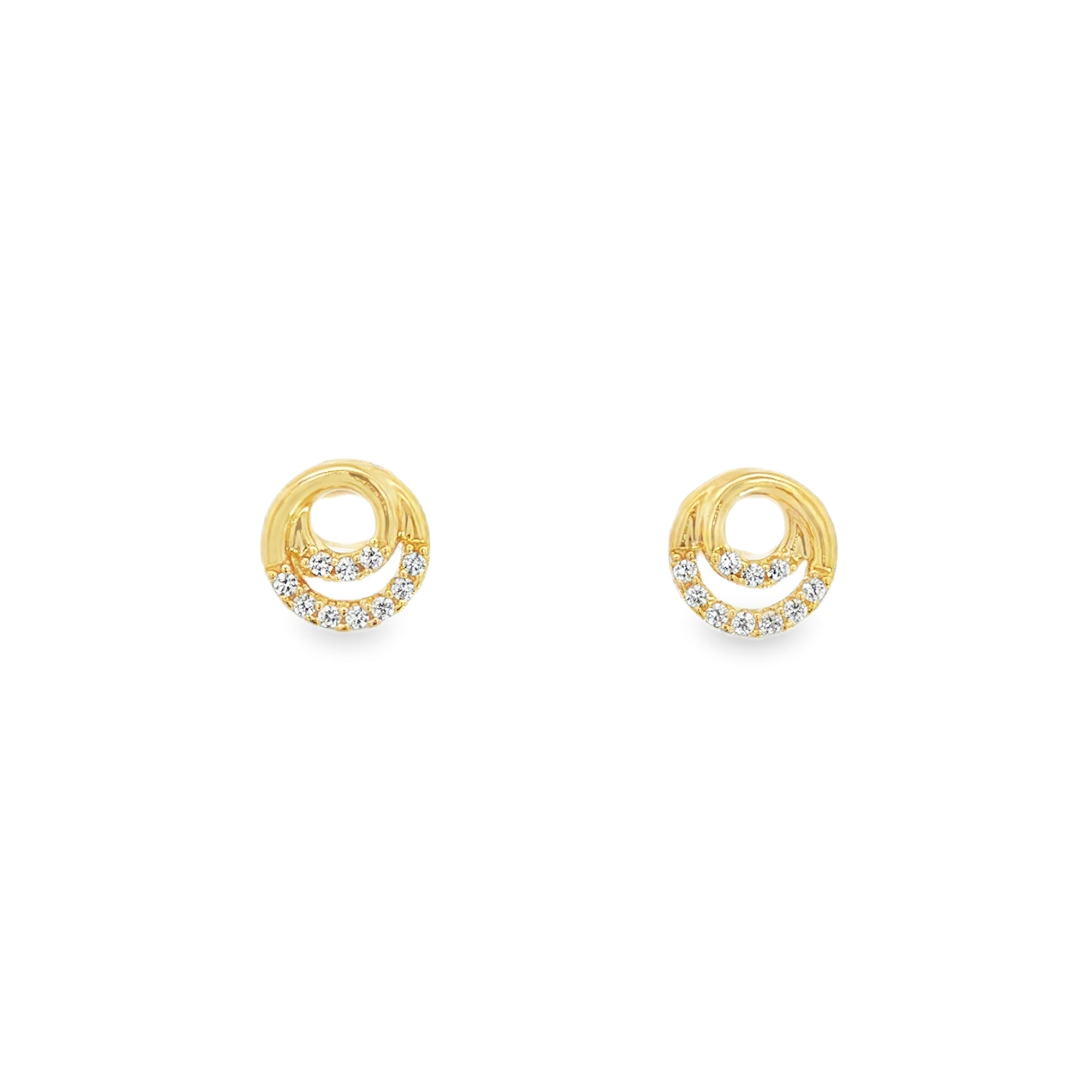 ARETES ESPIRAL ZIRCONES