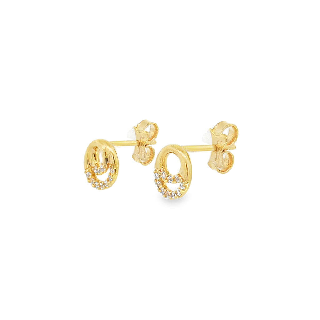 ARETES ESPIRAL ZIRCONES