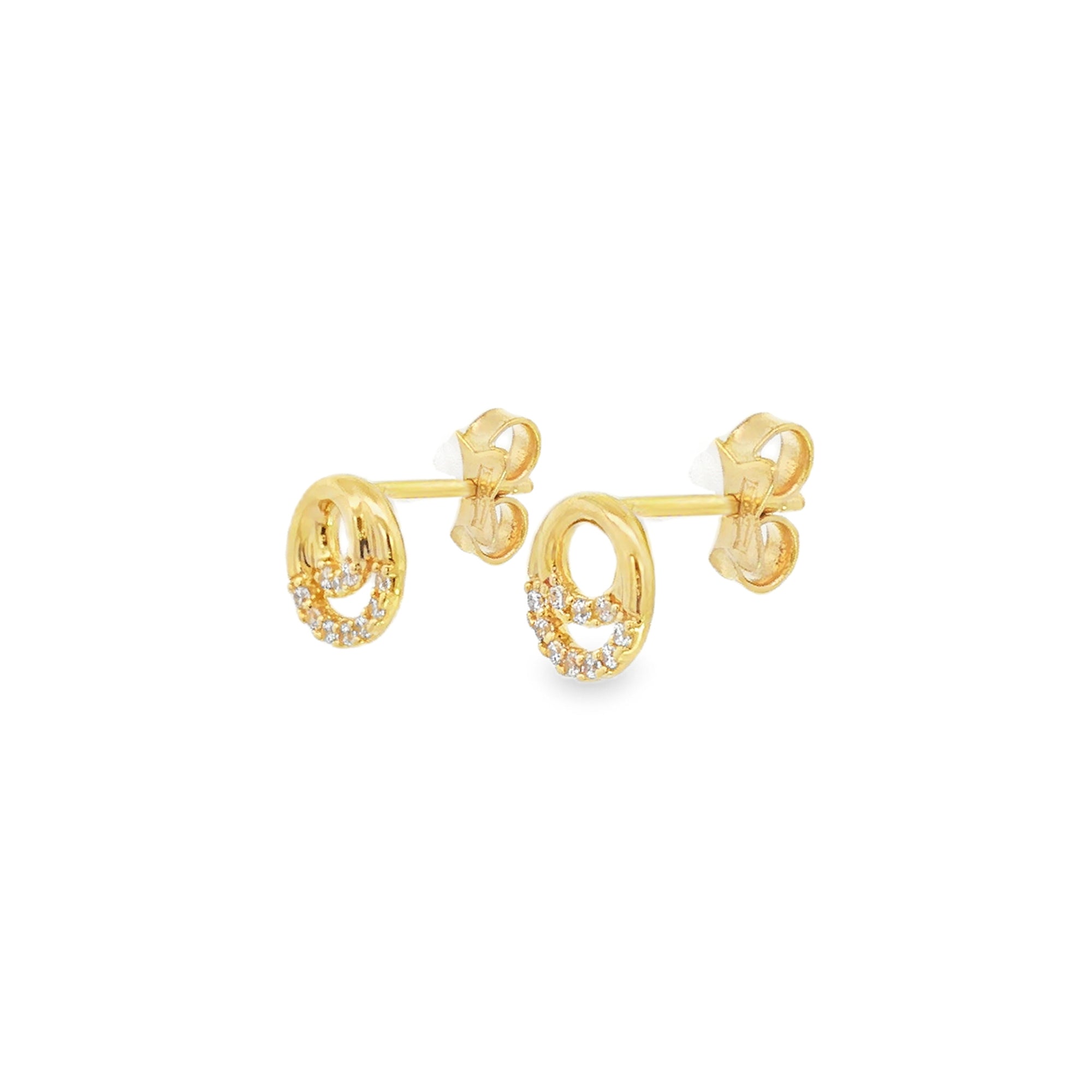 ARETES ESPIRAL ZIRCONES