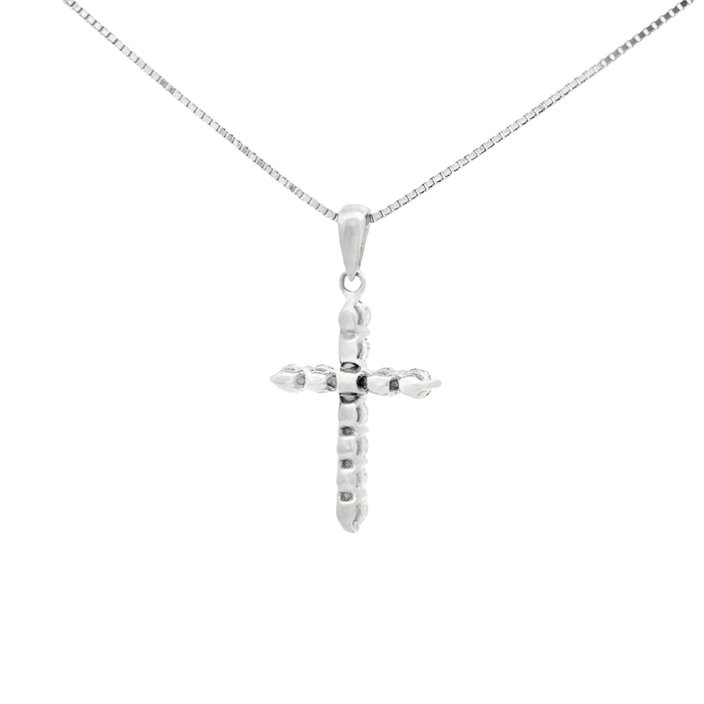 DIJE CRUZ DE DIAMANTES