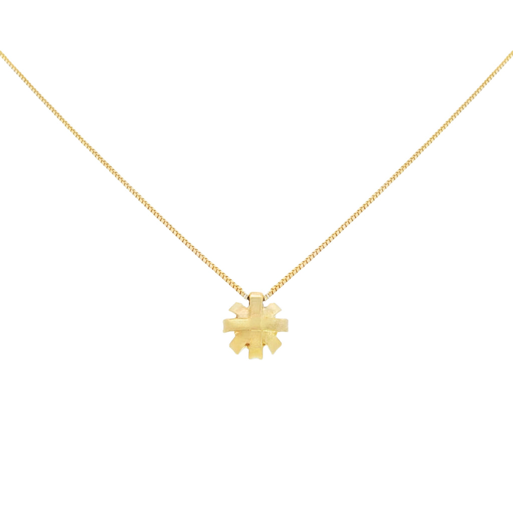 GARGANTILLA FLOR ZIRCONES