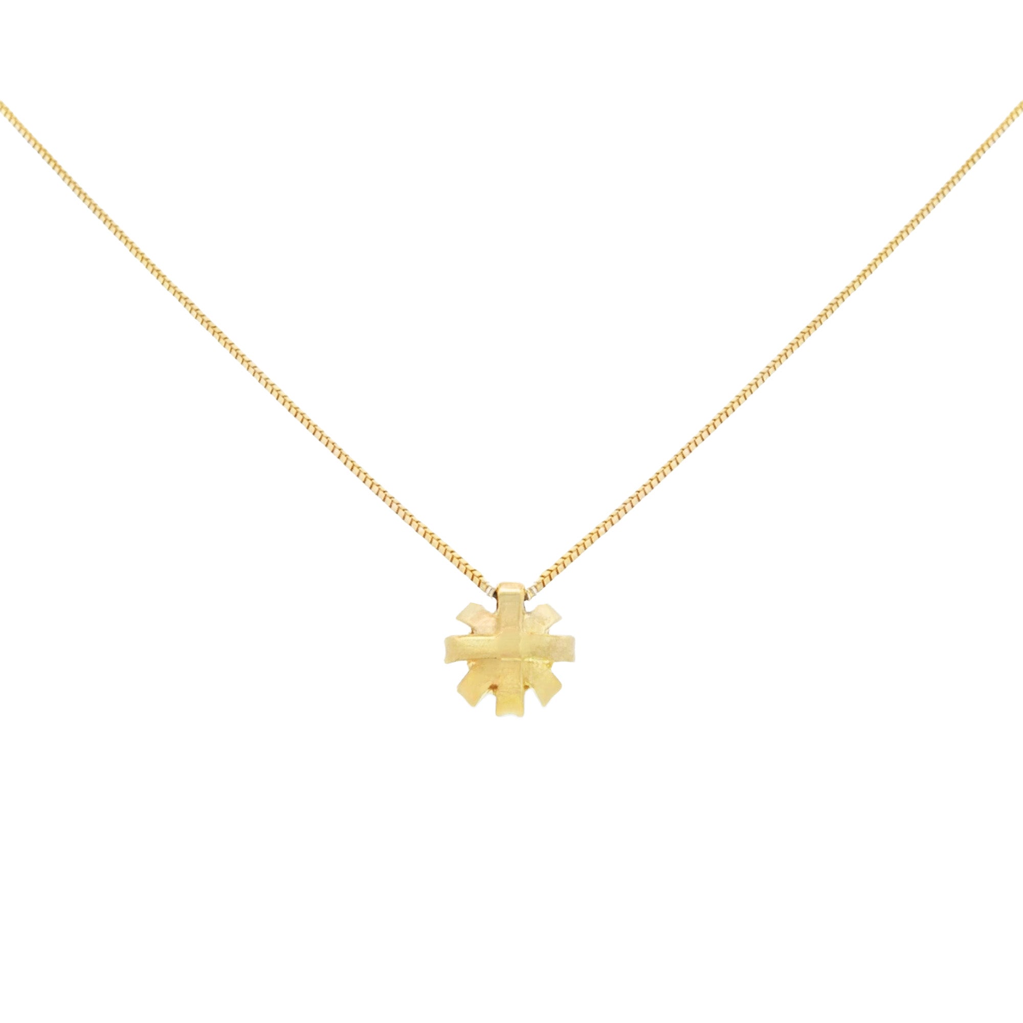 GARGANTILLA FLOR ZIRCONES