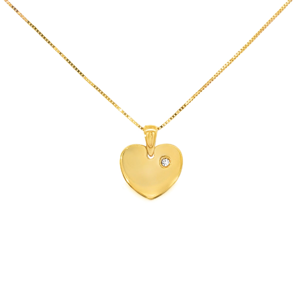 GARGANTILLA CORAZÓN ZIRCÓN