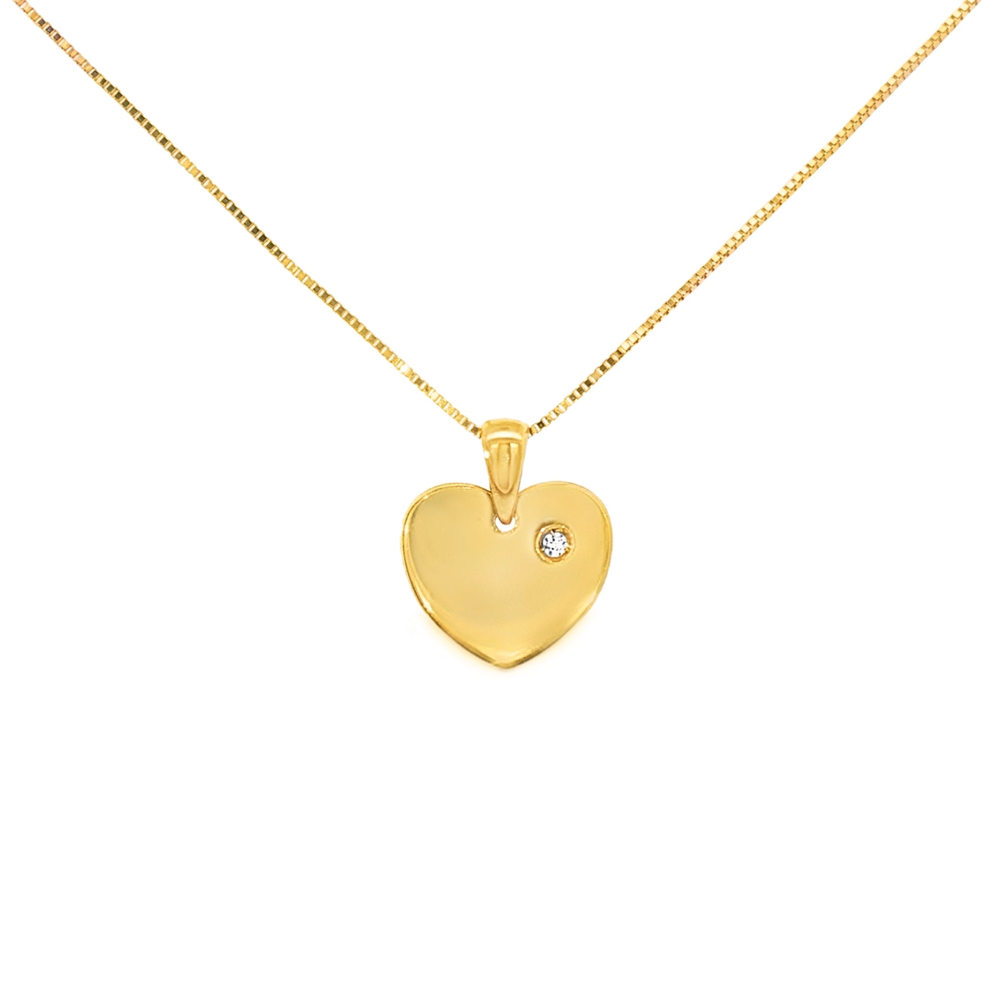 GARGANTILLA CORAZÓN ZIRCÓN