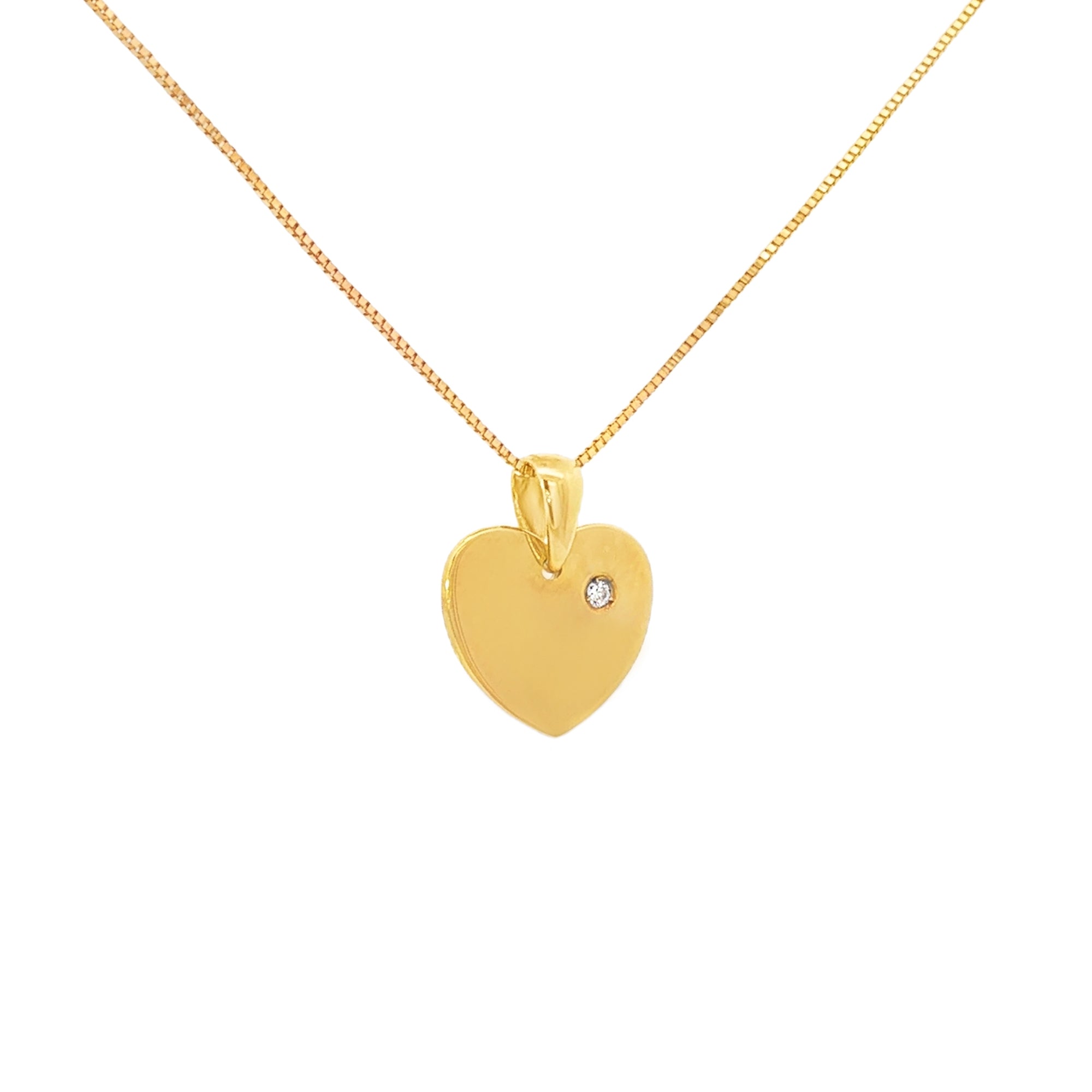 GARGANTILLA CORAZÓN ZIRCÓN