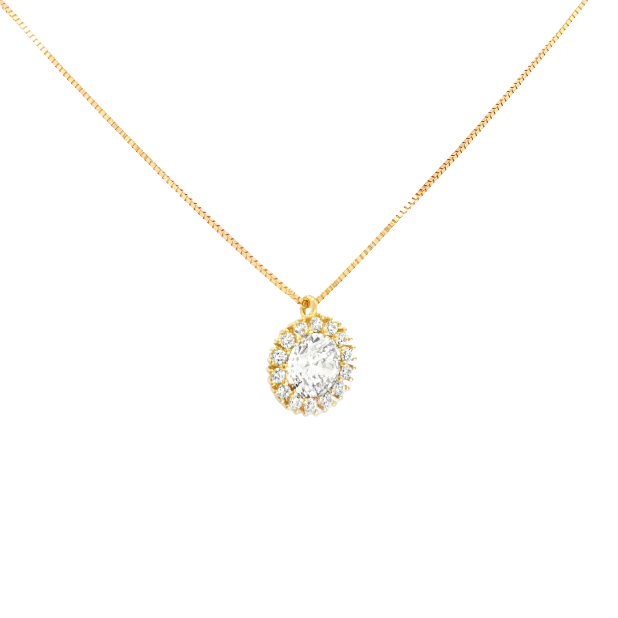 GARGANTILLA FLOR ZIRCONES