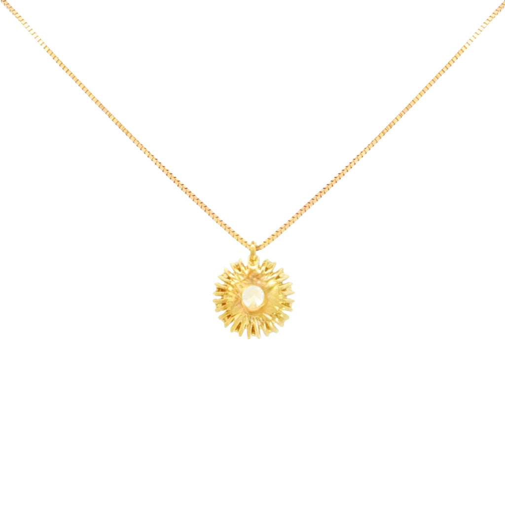 GARGANTILLA FLOR ZIRCONES