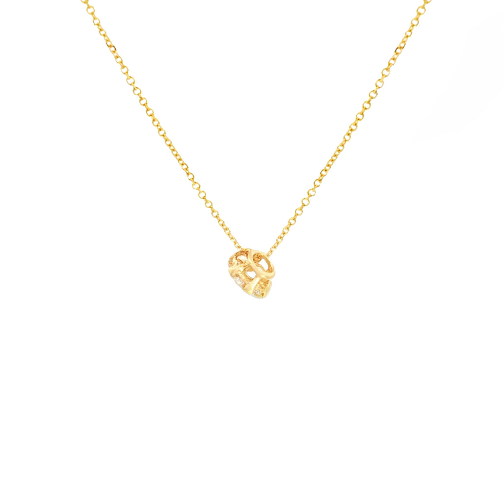 GARGANTILLA FLOR ZIRCONES
