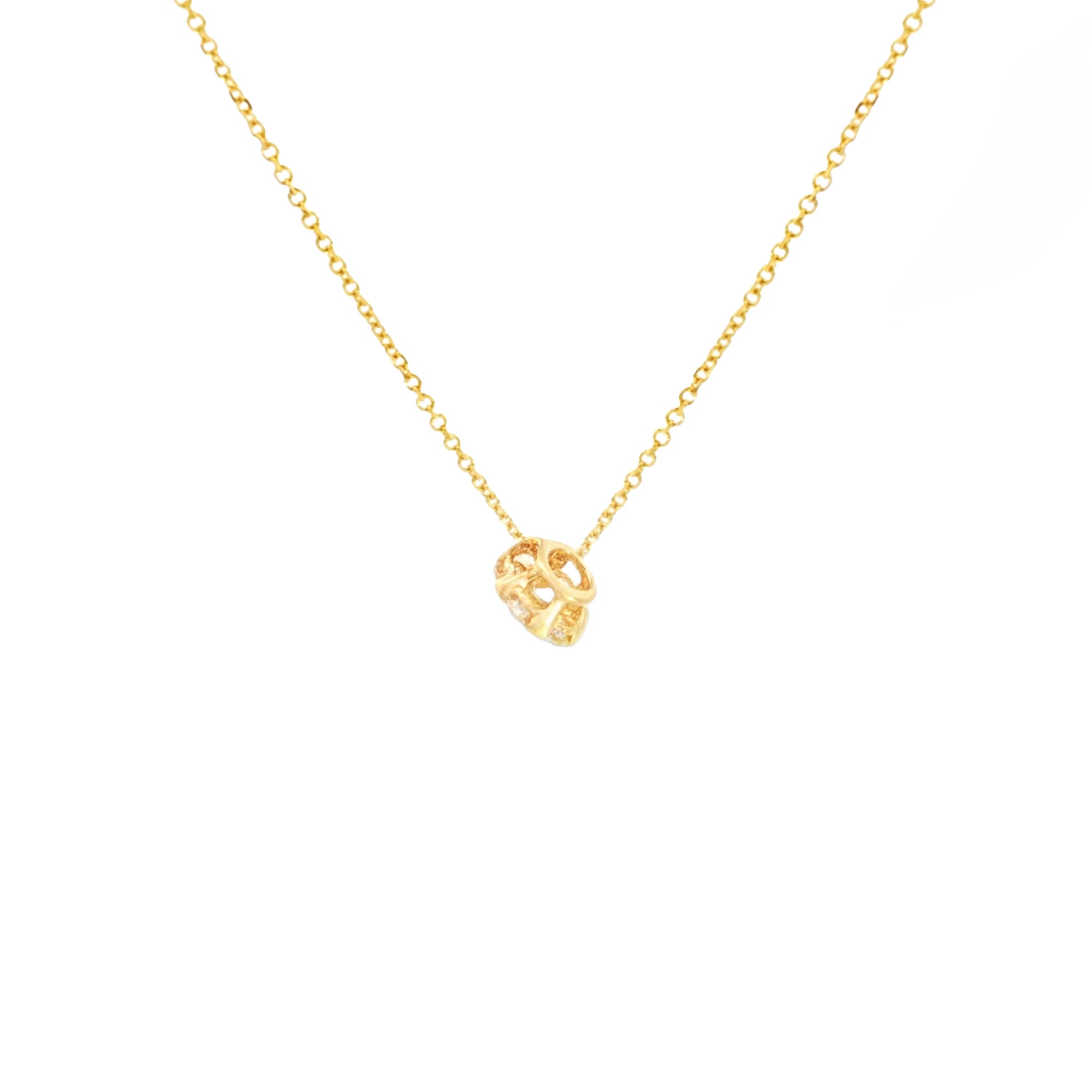 GARGANTILLA FLOR ZIRCONES