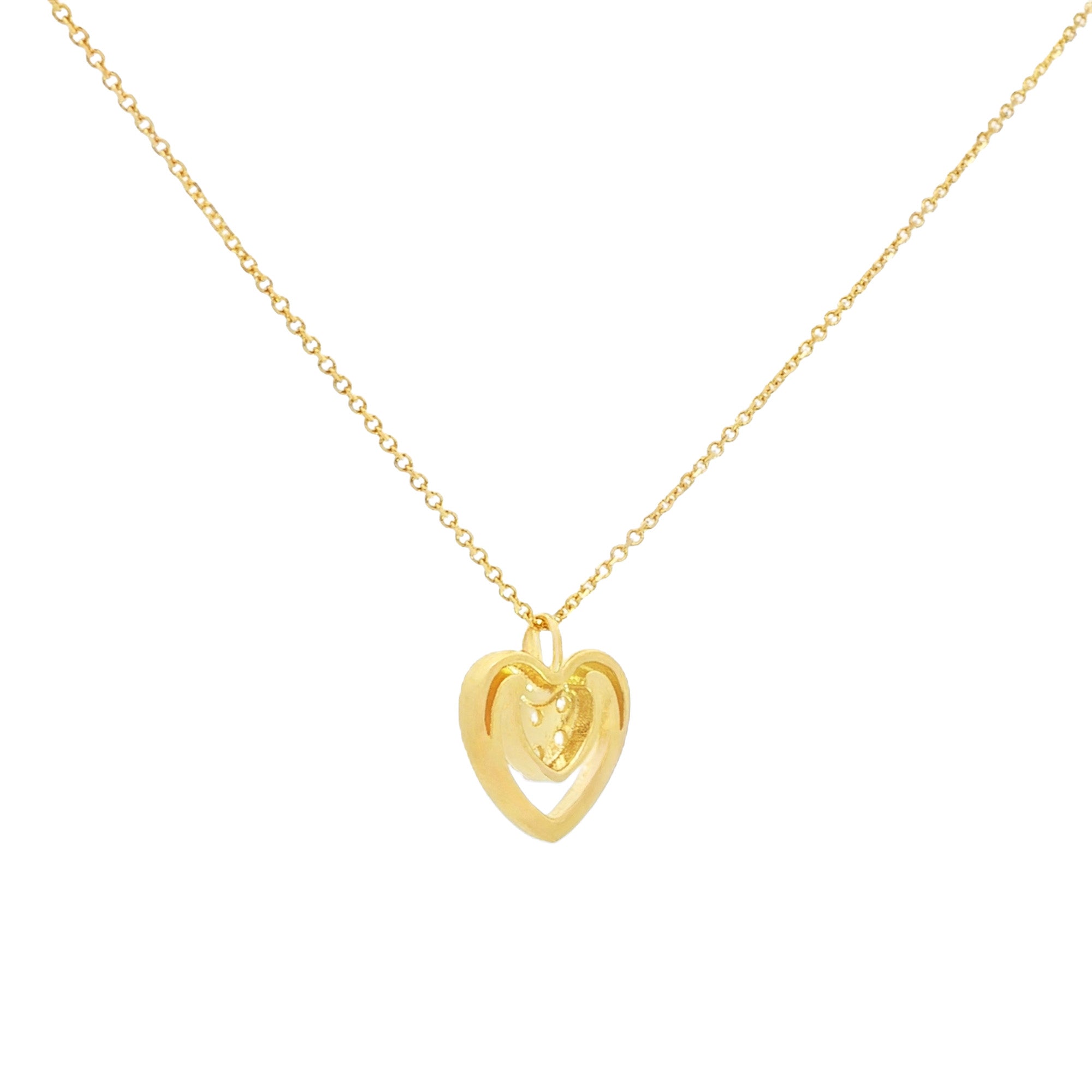 GARGANTILLA CORAZÓN CON ZIRCONES