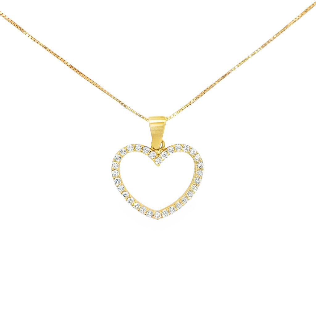 DIJE SILUETA CORAZÓN