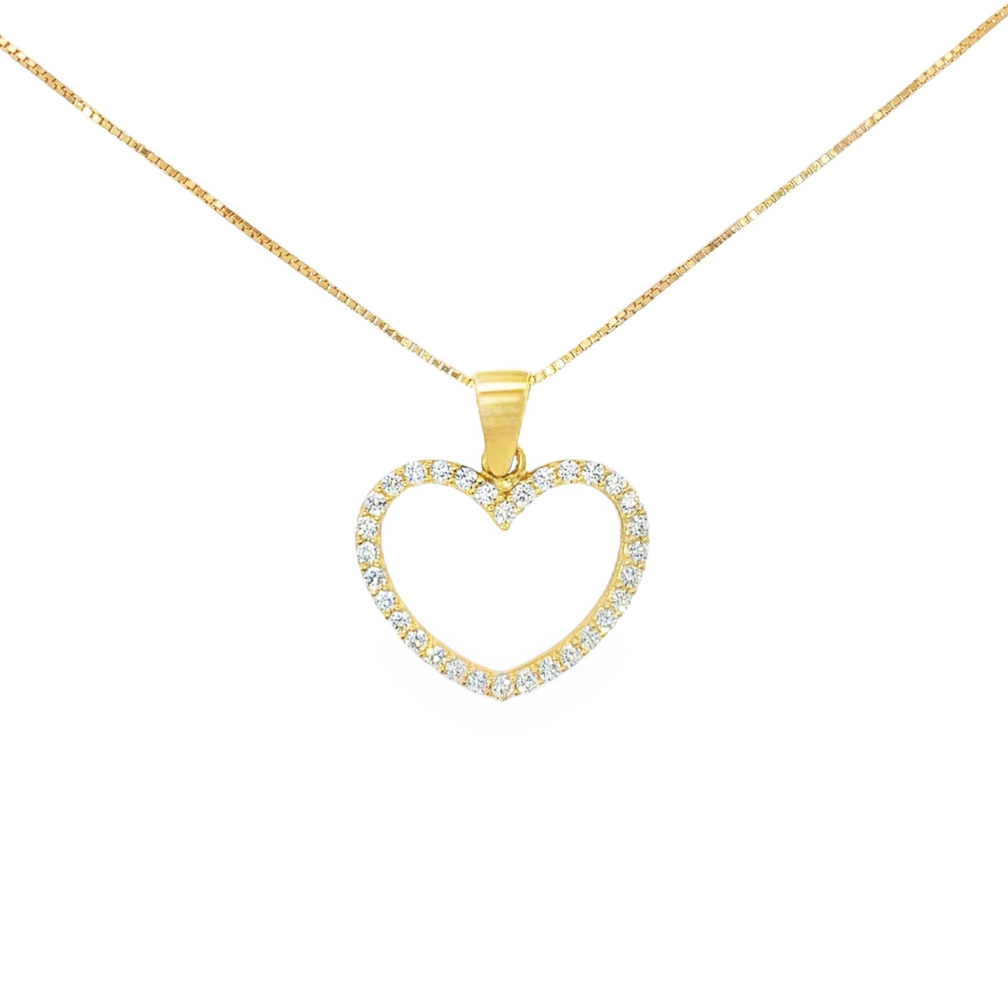 DIJE SILUETA CORAZÓN