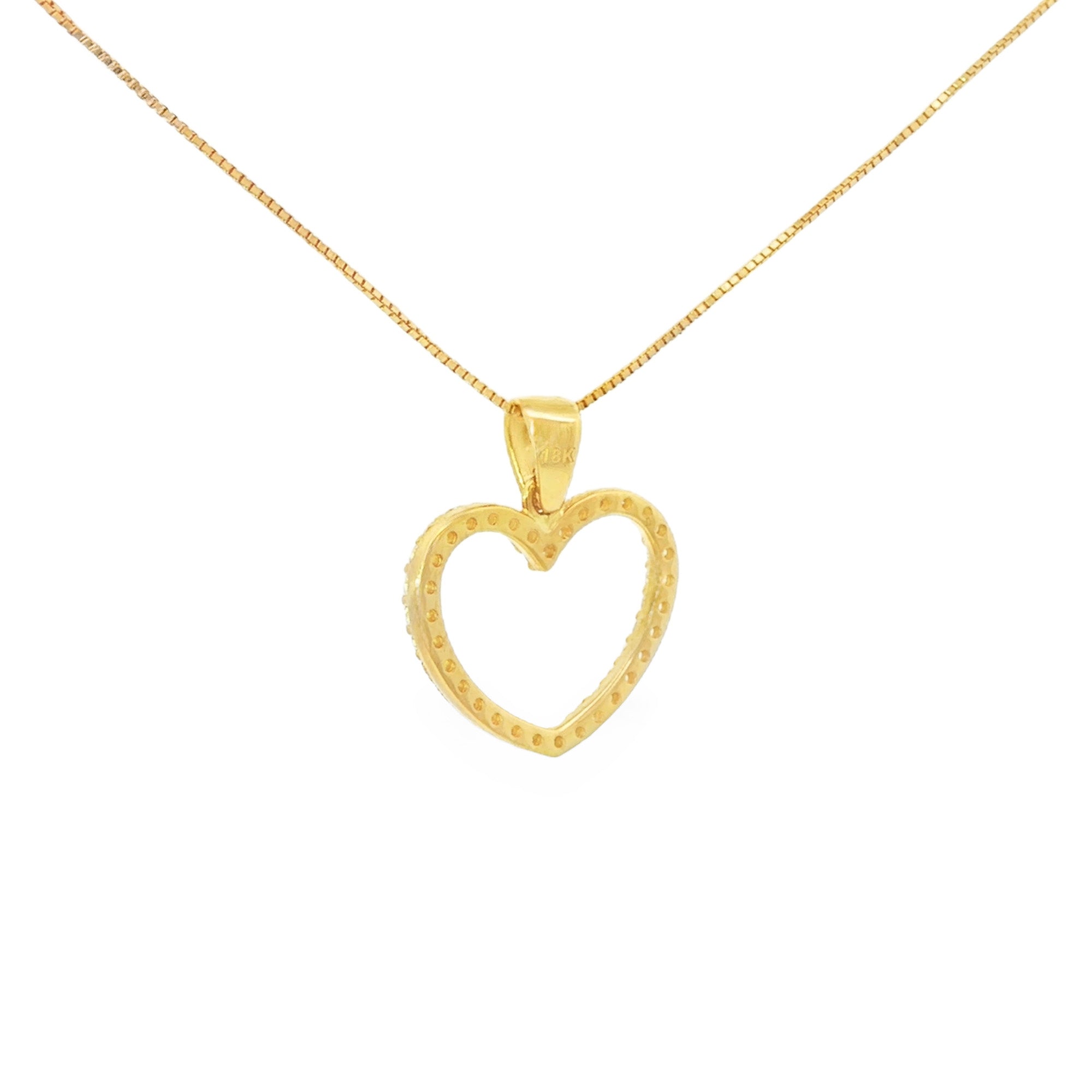 DIJE SILUETA CORAZÓN