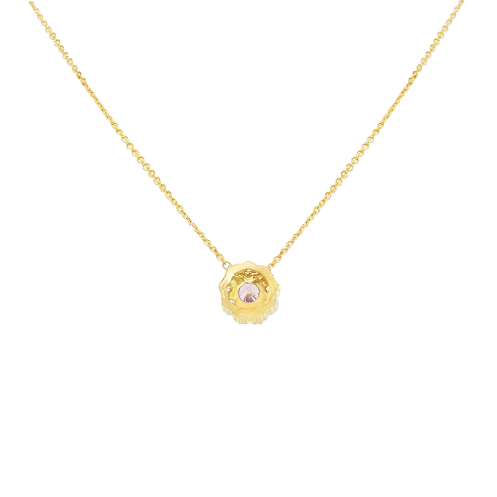GARGANTILLA FLOR ZIRCONES
