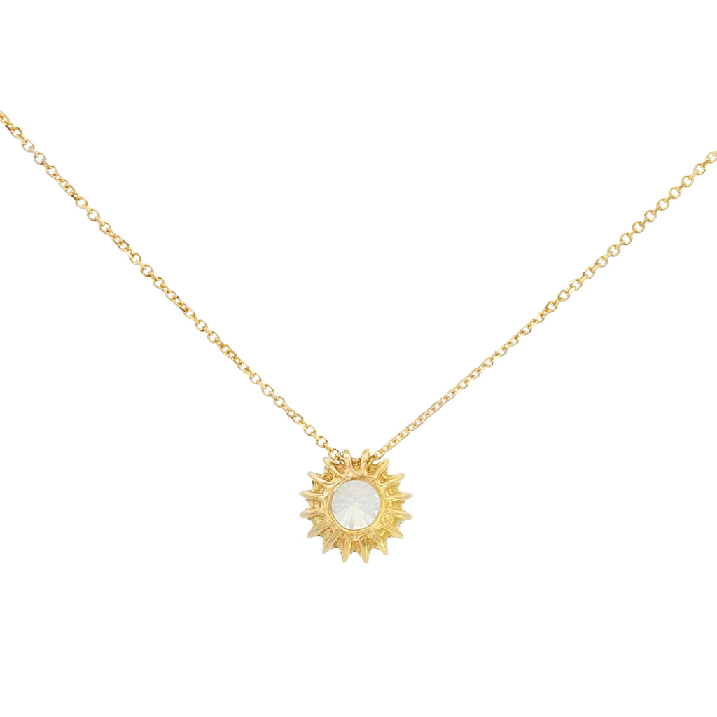 GARGANTILLA FLOR CON ZIRCONES