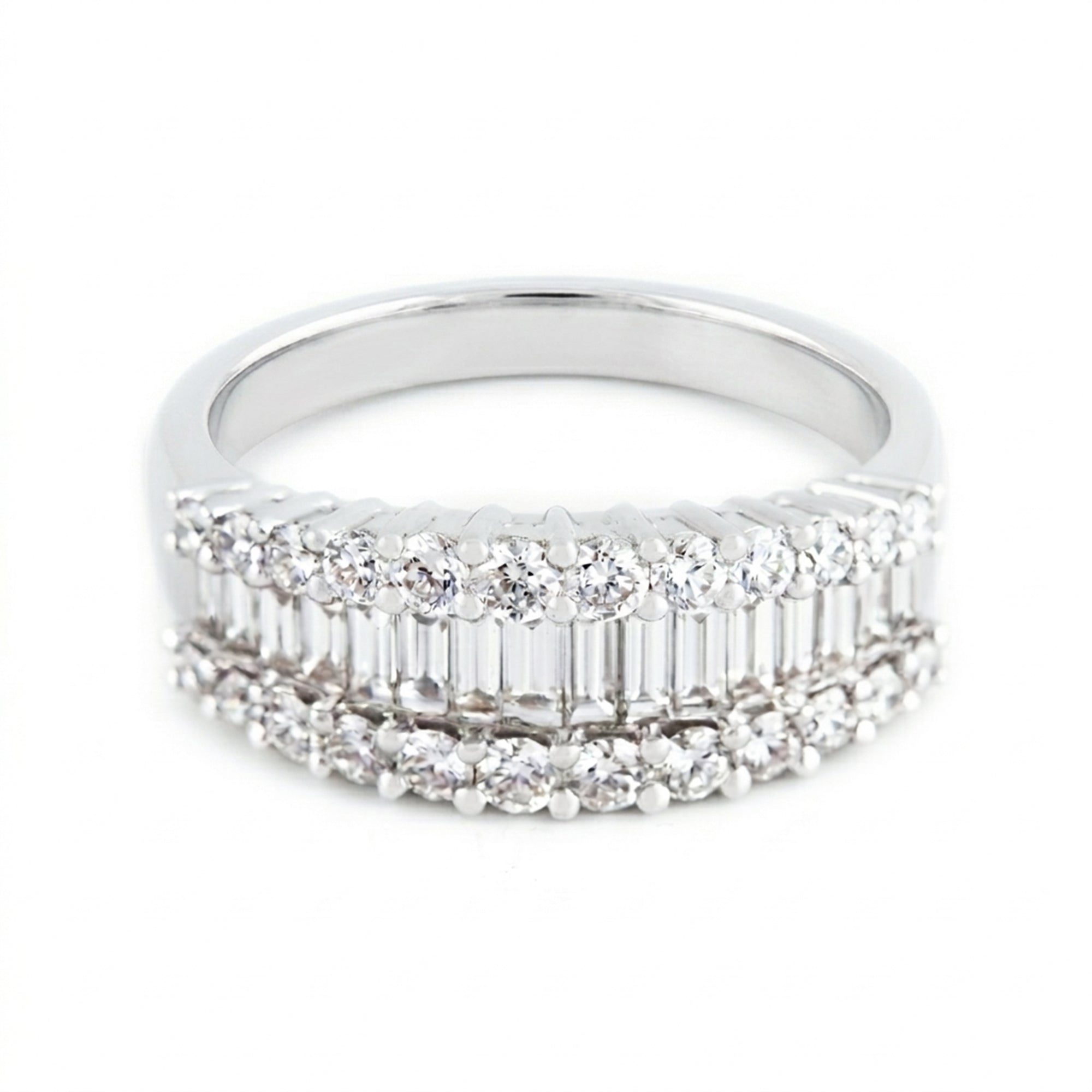 ARGOLLA DIAMANTES BAGUETTE