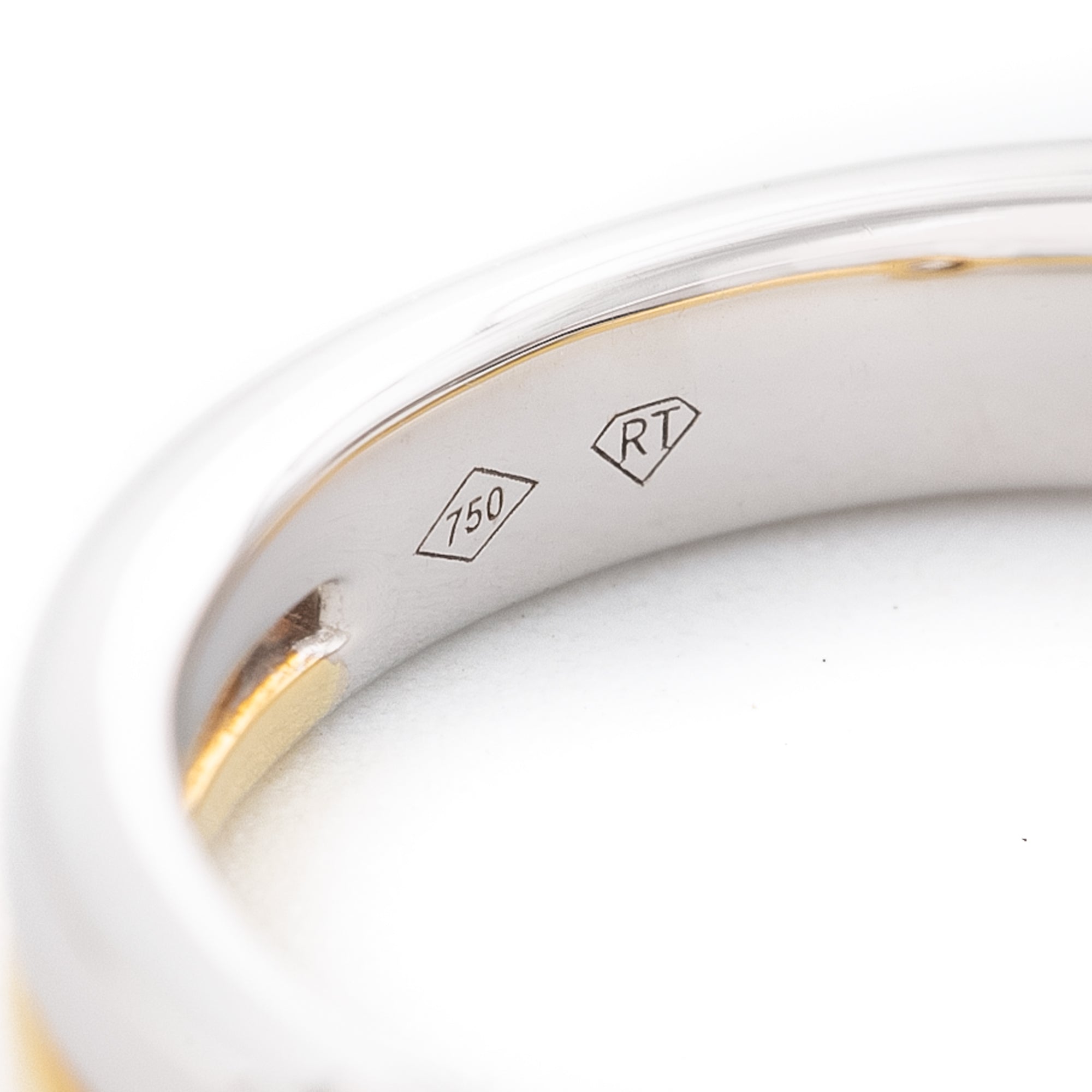 ANILLO SOLITARIO DOBLE CON FLOR EN DIAMANTES