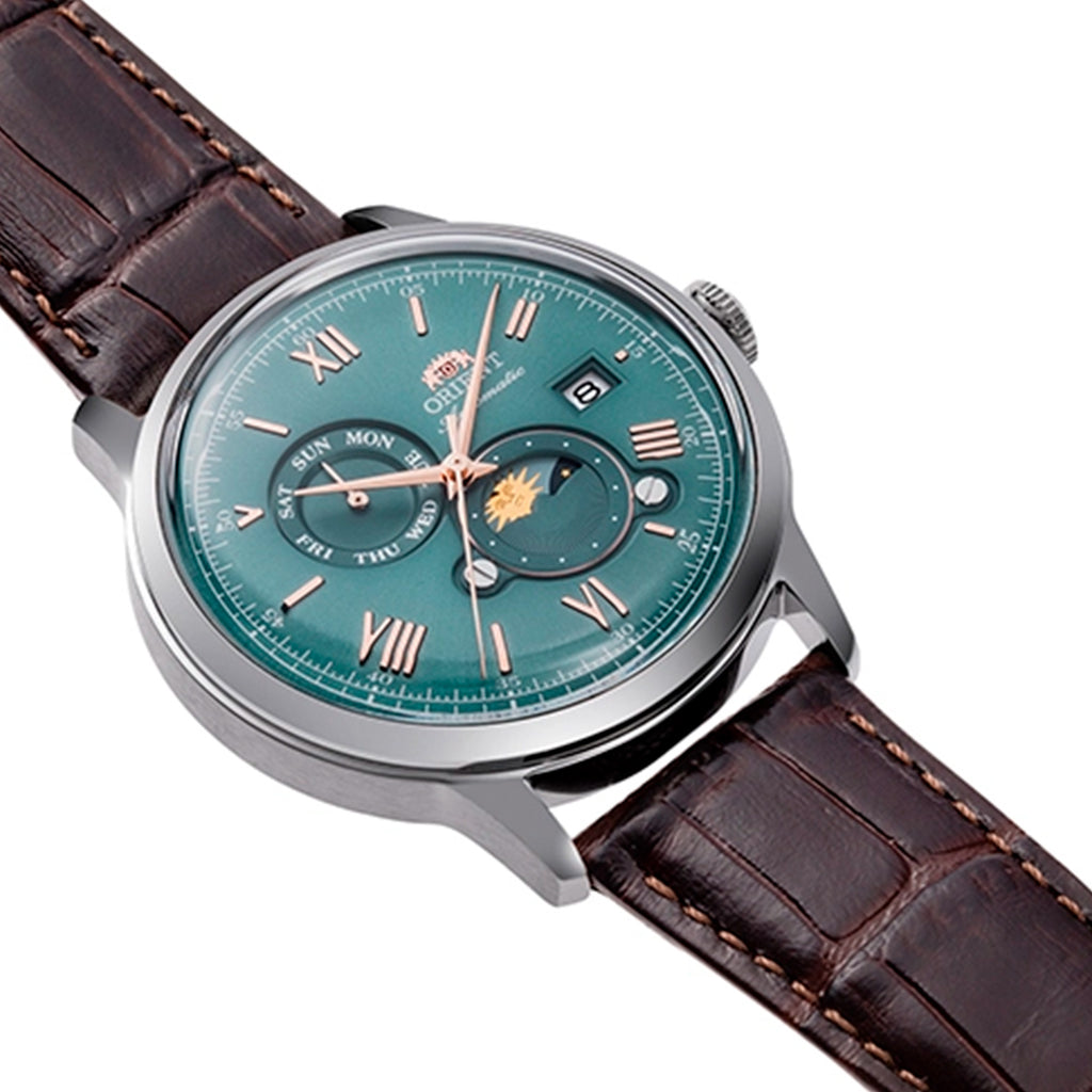 Reloj Orient Bambino Sun & Moon Caballero