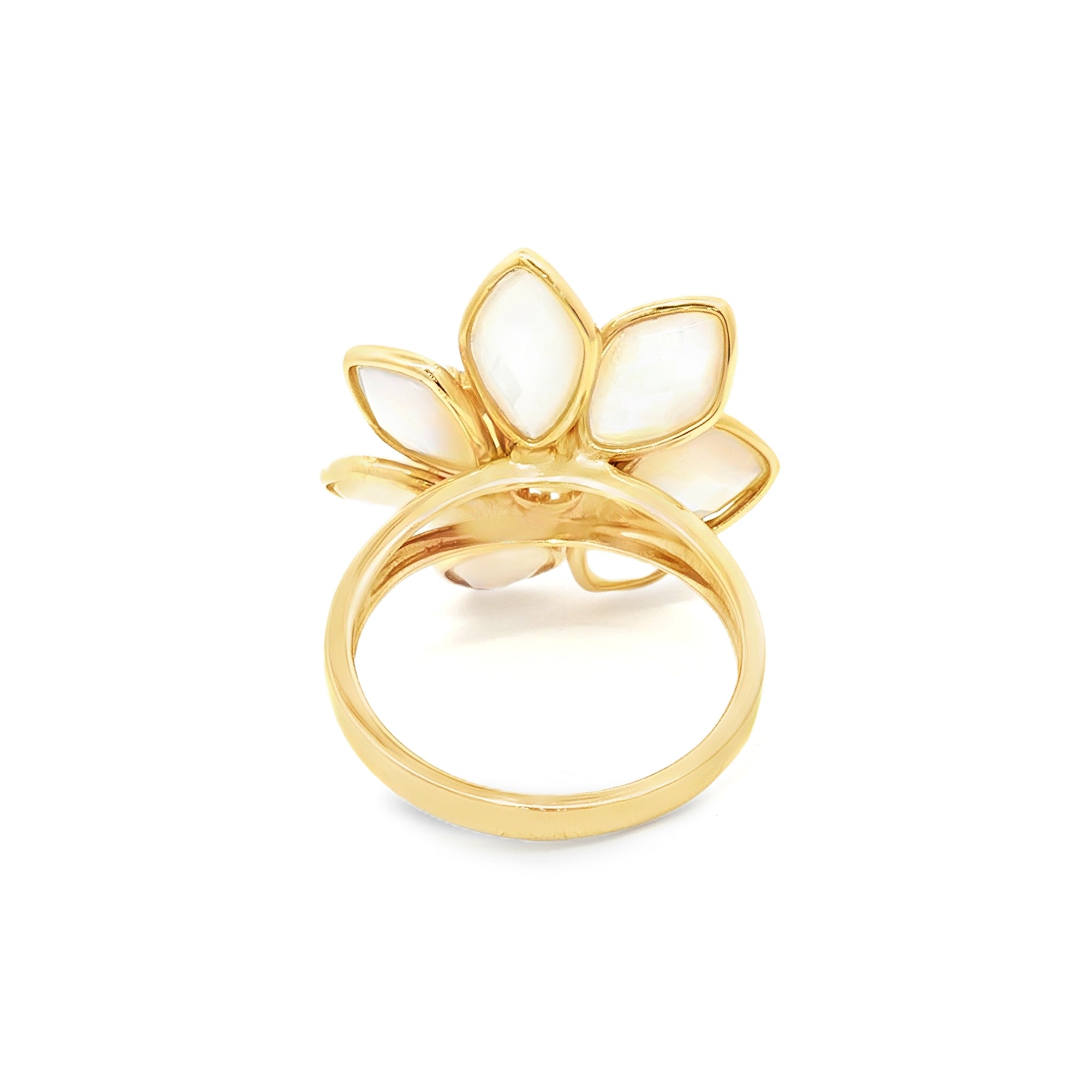 ANILLO FLOR MADRE PERLA