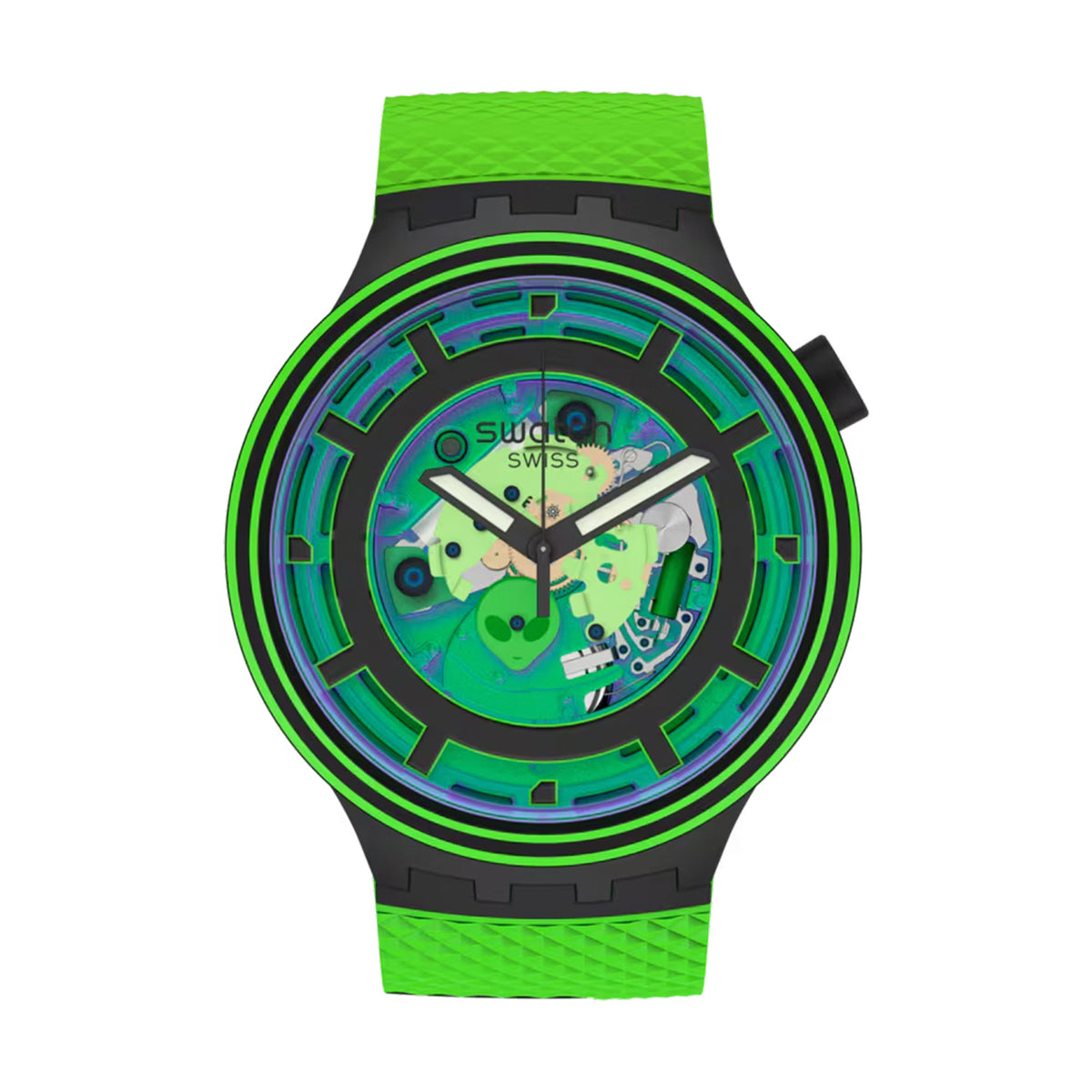 Reloj Swatch Big Bold Come In Peace Caballero