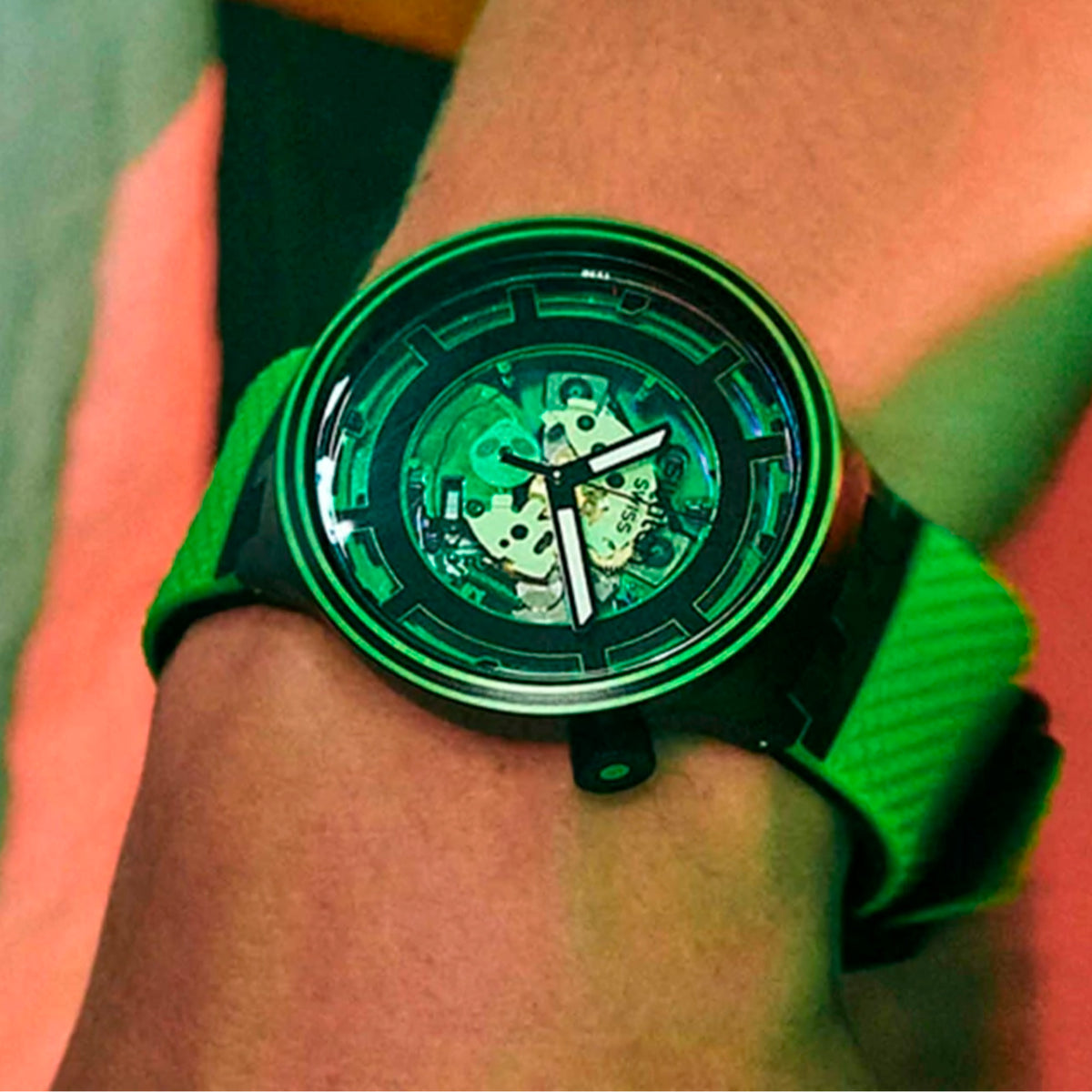 Reloj Swatch Big Bold Come In Peace Caballero