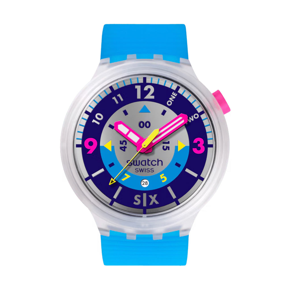 Reloj Swatch Neon Hielo Unisex