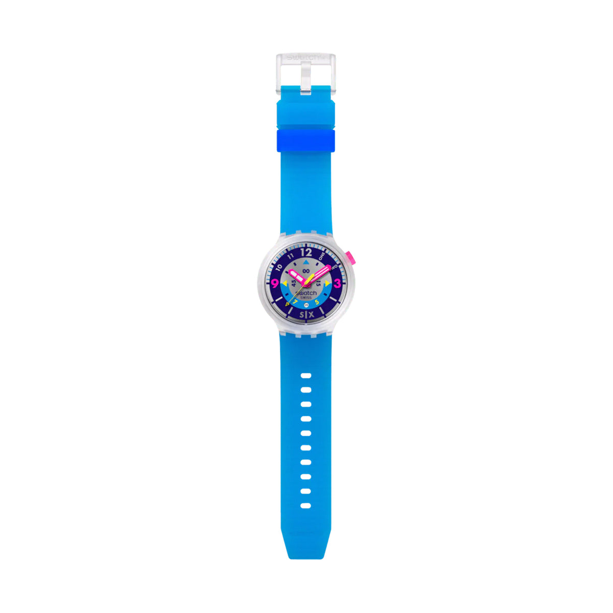 Reloj Swatch Neon Hielo Unisex