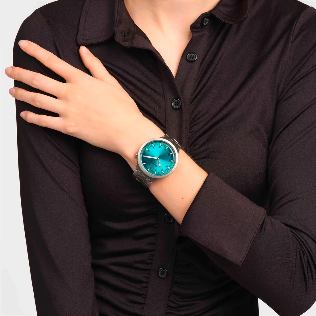 Reloj Swatch Big Bold Irony Aqua Shimmer Unisex