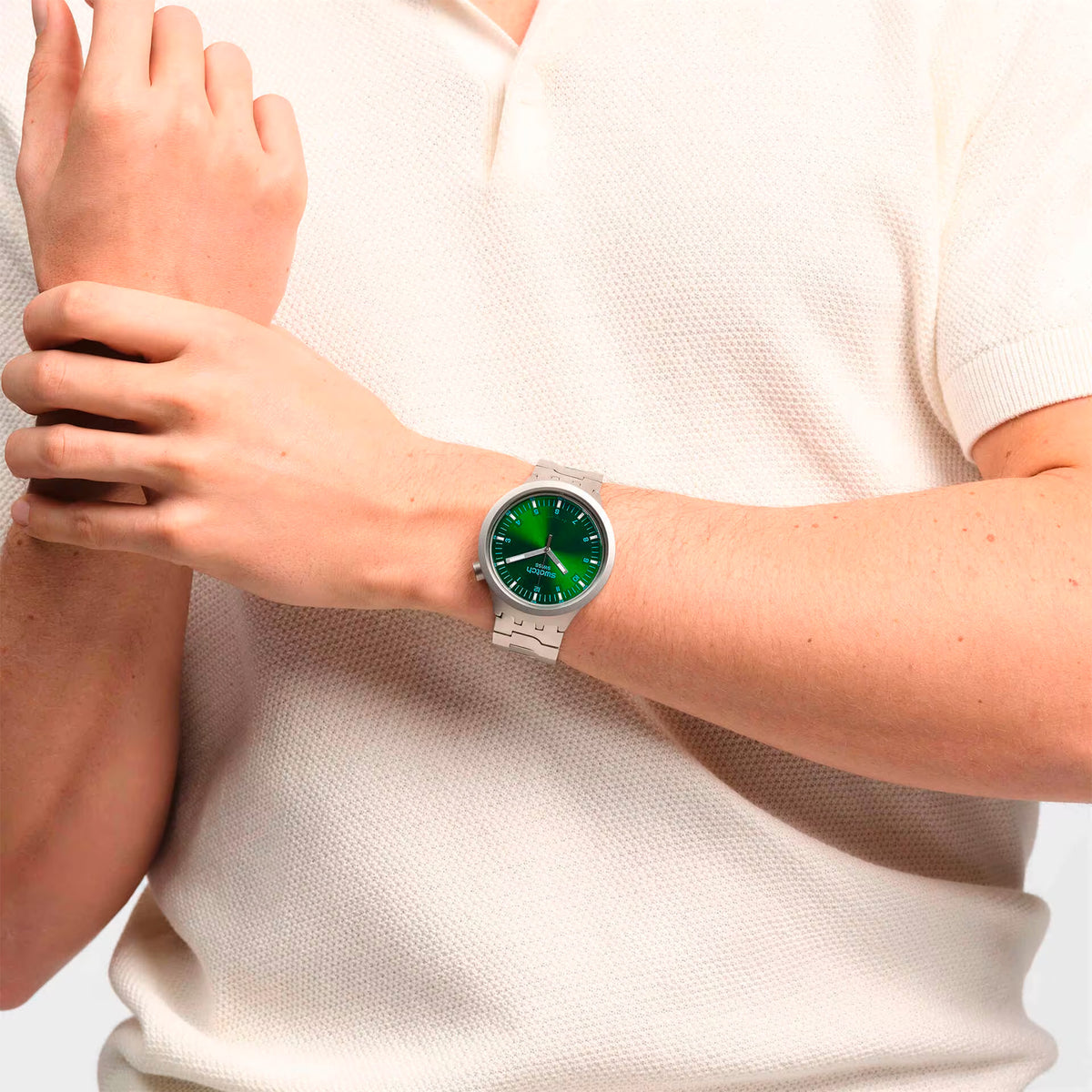 Reloj Swatch Big Bold Irony Forest Face Unisex