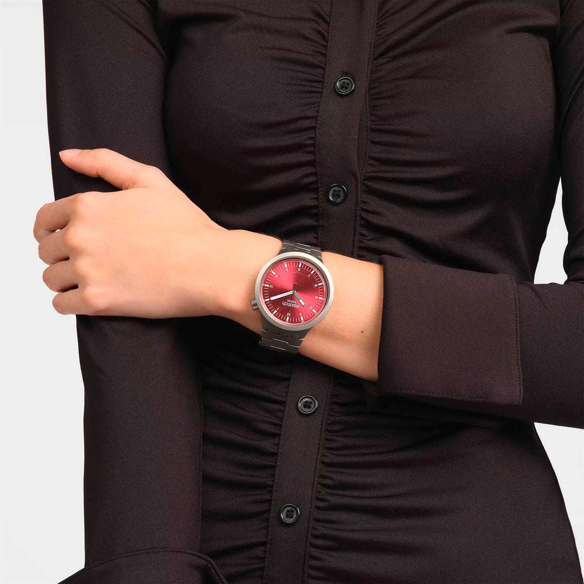 Reloj Swatch Big Bold Irony Scarlet Shimmer