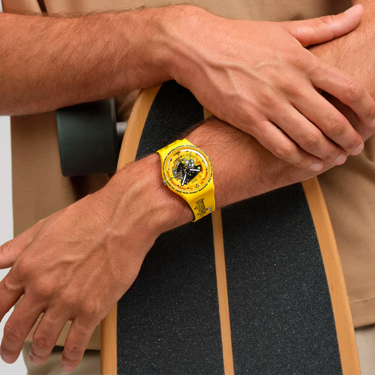 Reloj Swatch Time With Andy Anderson Caballero