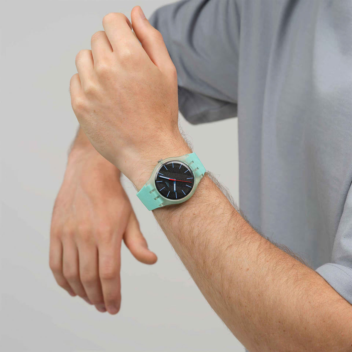 Reloj Swatch Hint of Mint Unisex