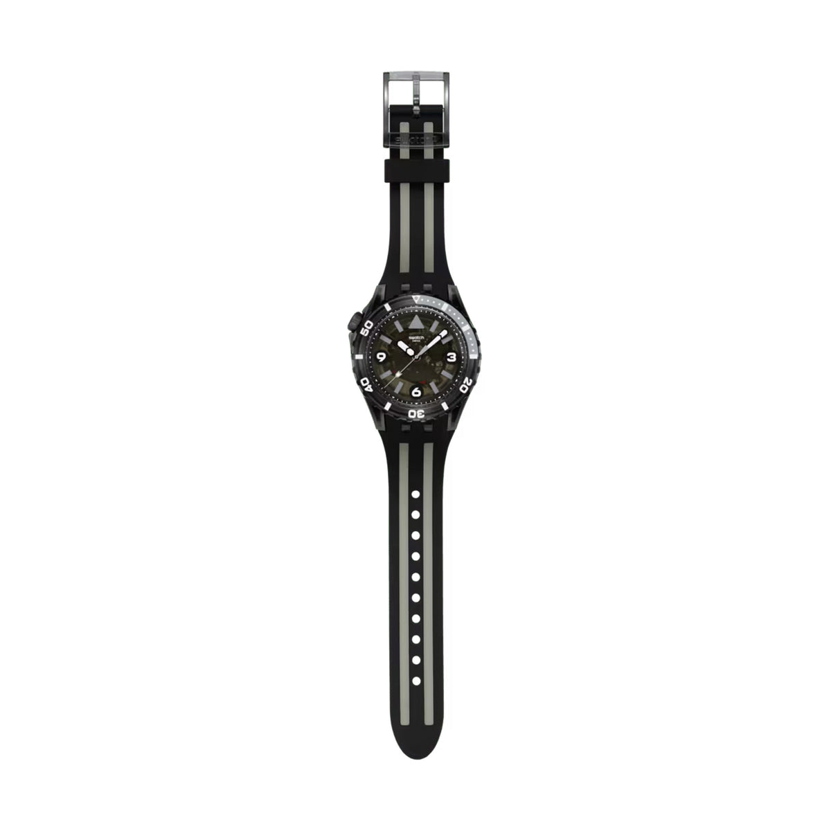 Reloj Swatch Scubaqua Black Sea Nettle Caballero