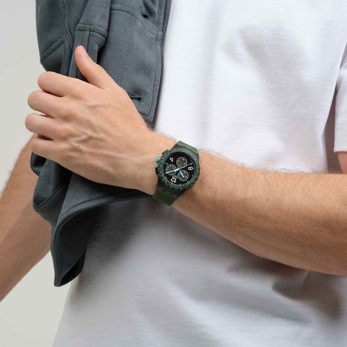Reloj Swatch Olive Rush Chronograph Caballero