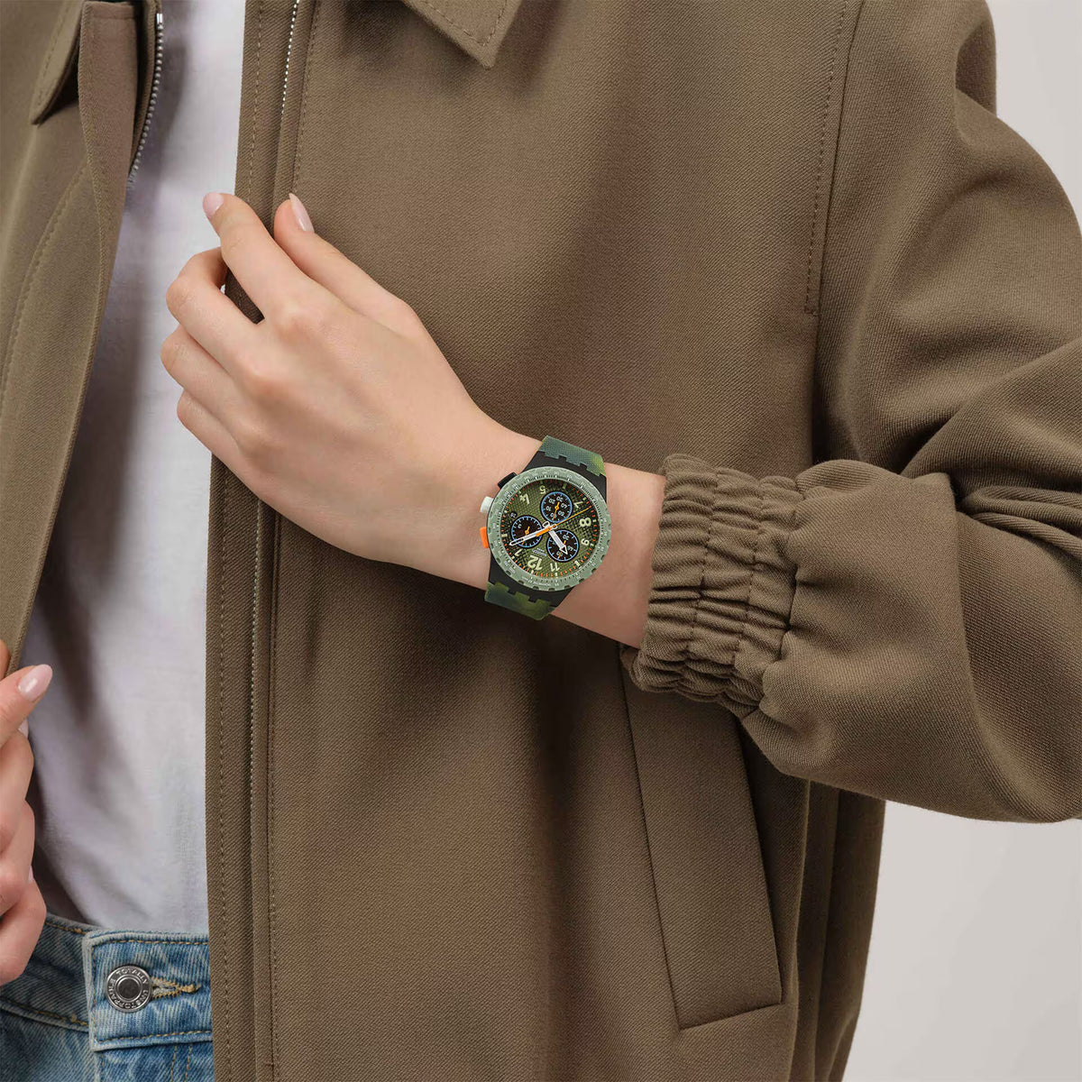 Reloj Swatch Midday Camo Chronograph Caballero