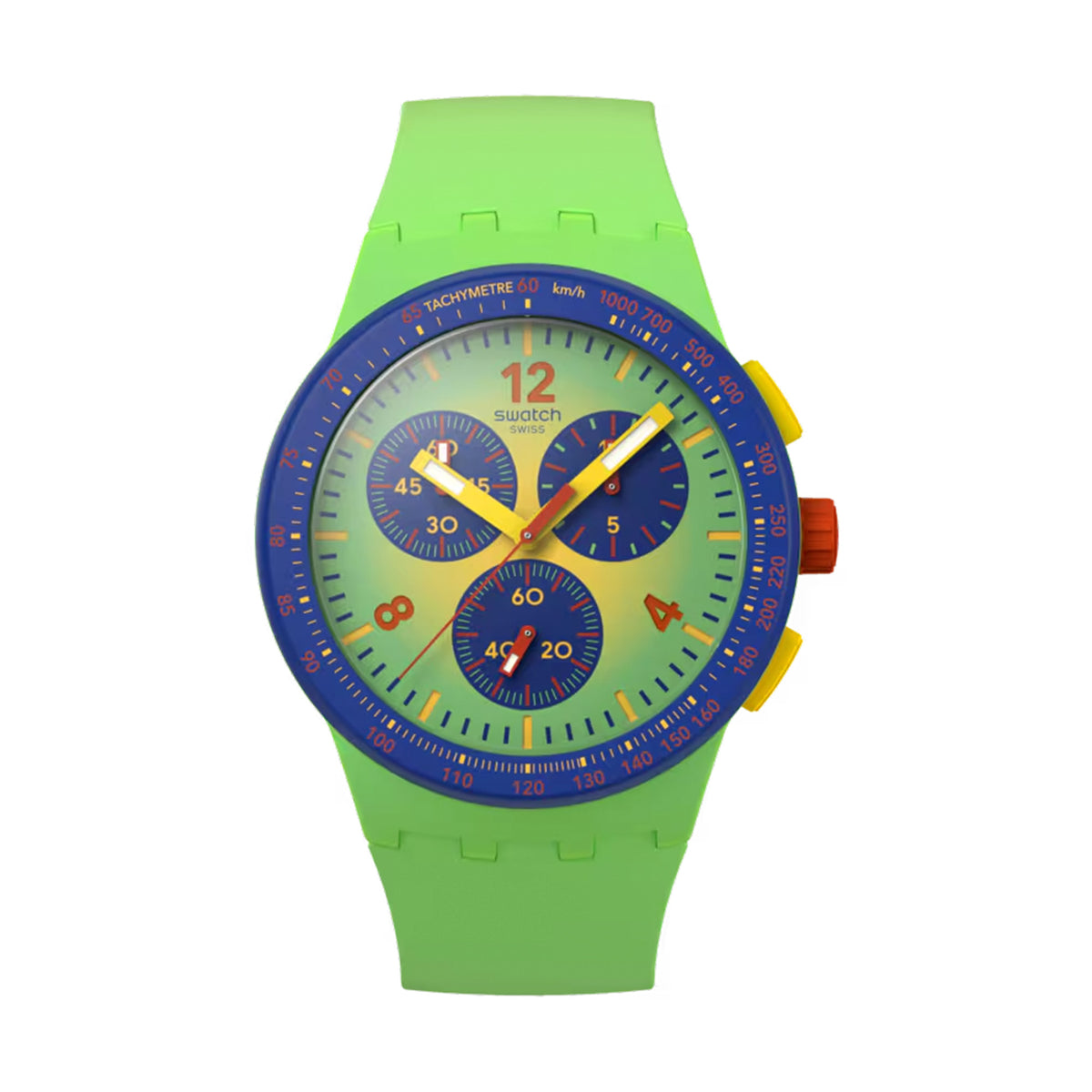 Reloj Swatch Flowing Freshly Chronograph Unisex