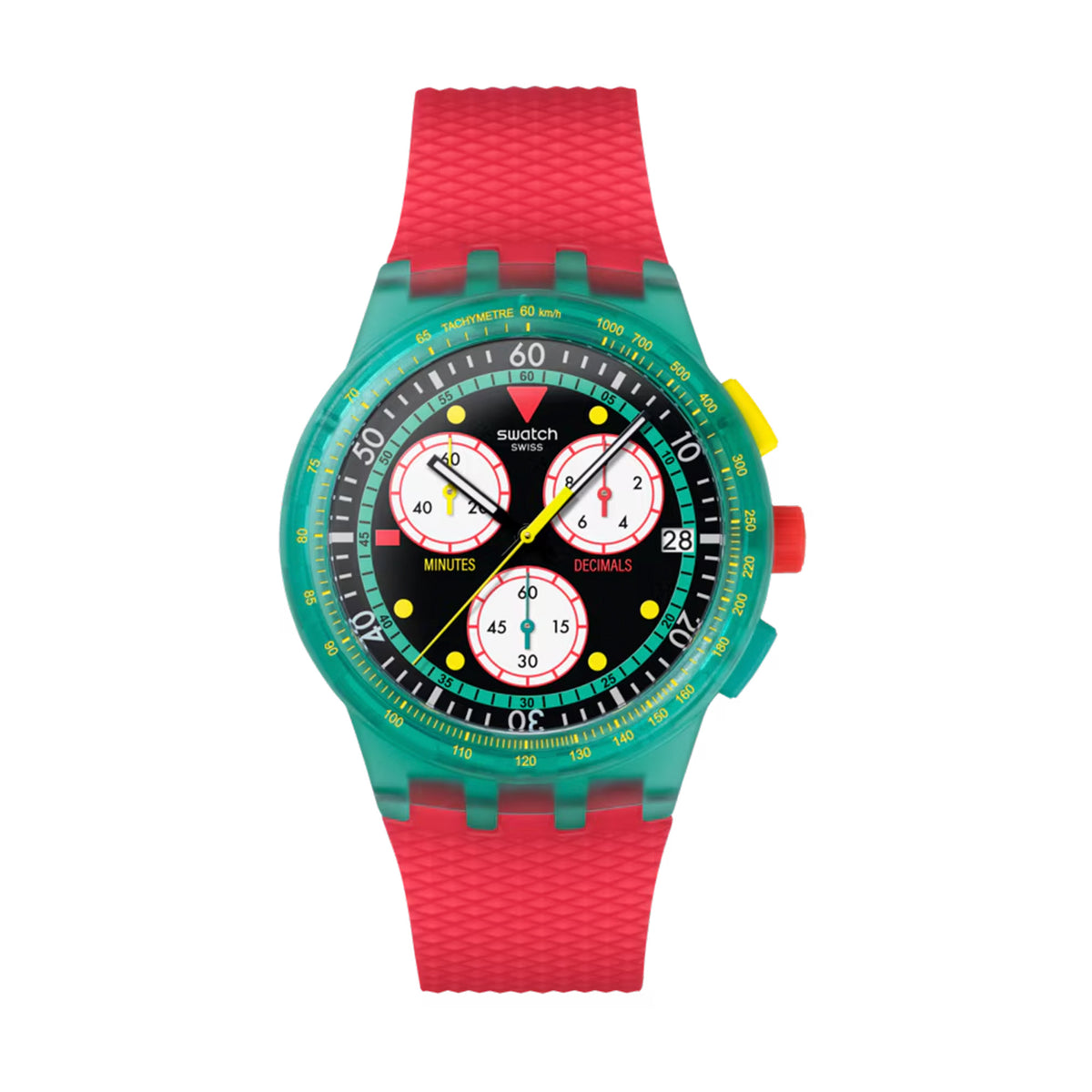 Reloj Swatch NEON Emerald Chrono Unisex