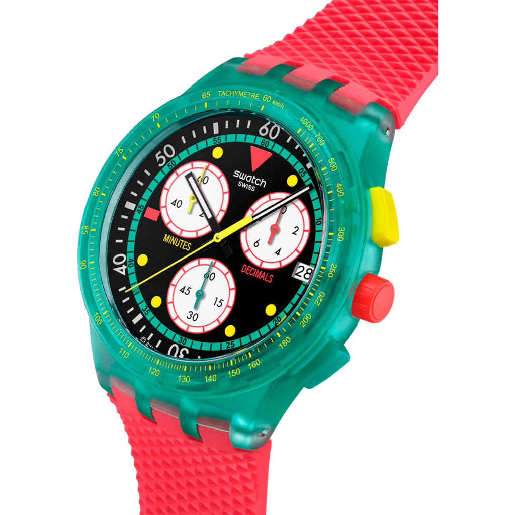 Reloj Swatch NEON Emerald Chrono Unisex