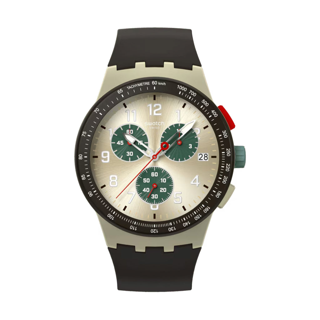Reloj Swatch Obsidian Ink Chronograph Unisex