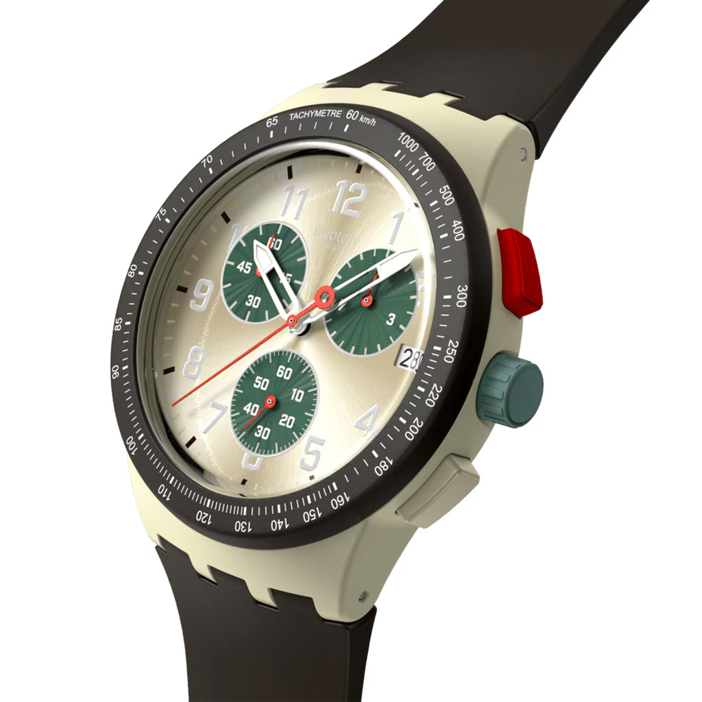 Reloj Swatch Obsidian Ink Chronograph Unisex