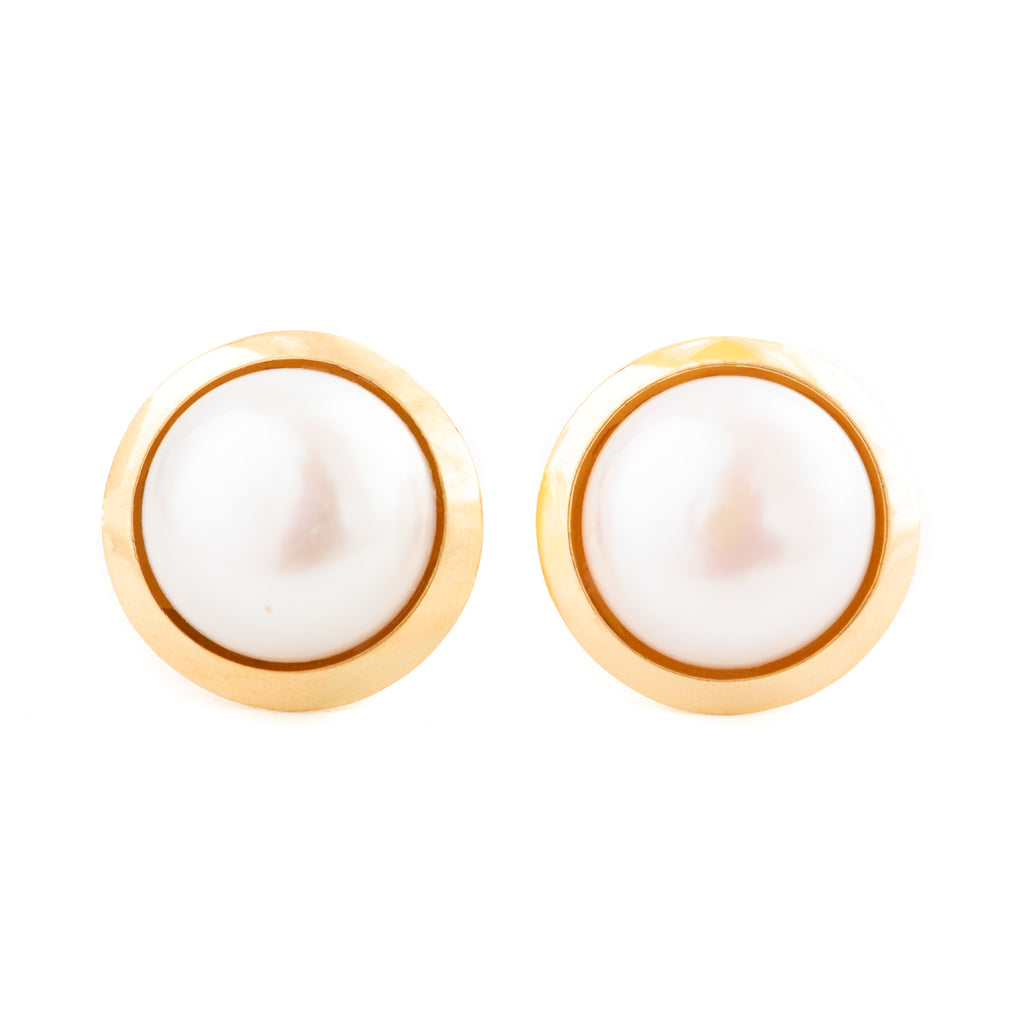 ARETES BISEL PERLA