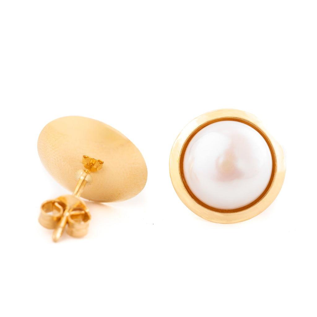 ARETES BISEL PERLA