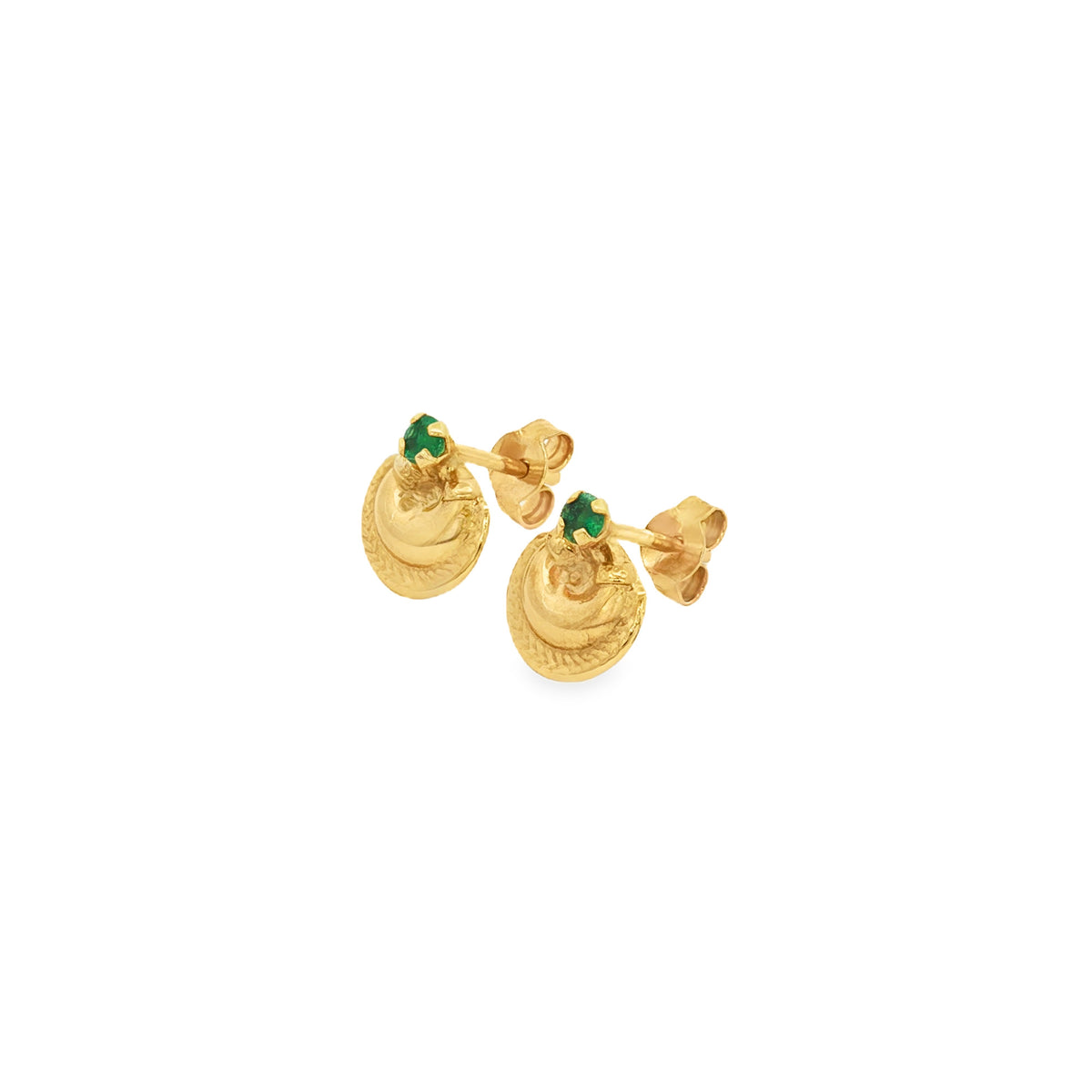 ARETES PRECOLOMBINOS DE ESMERALDAS