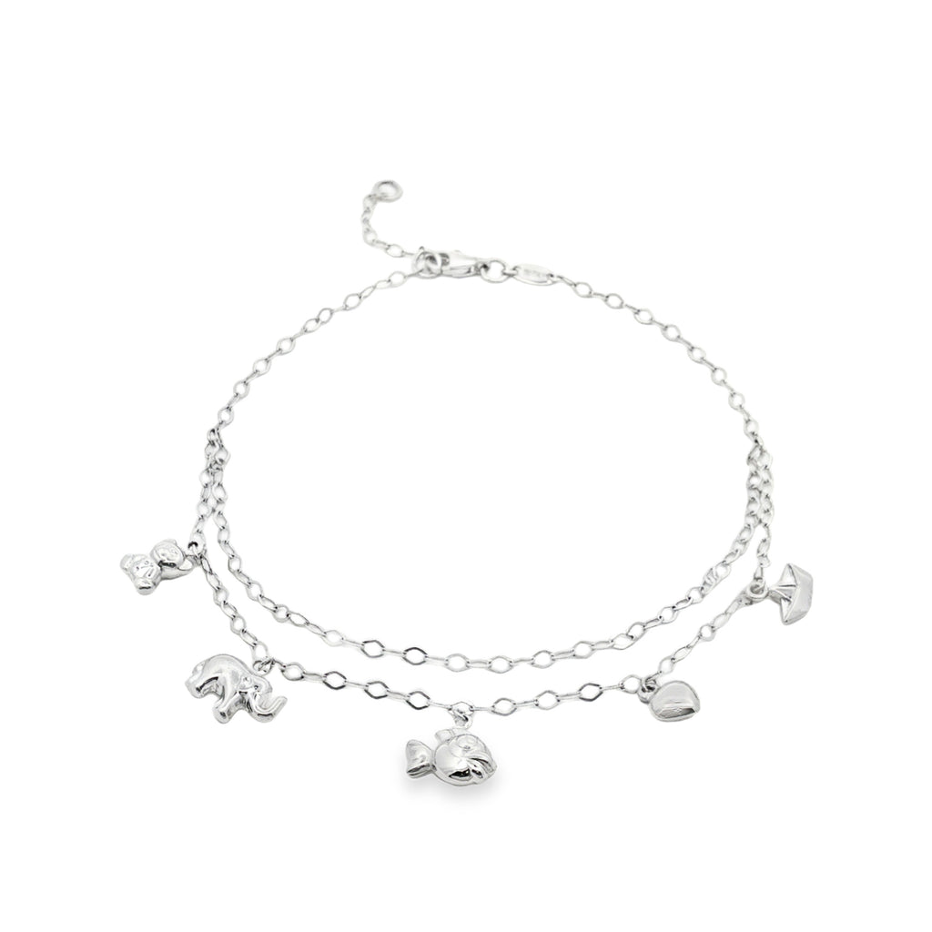 TOBILLERA FORZATINA DOBLE CON DIJES