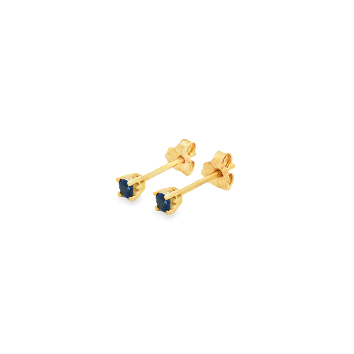 ARETES CON ZAFIROS