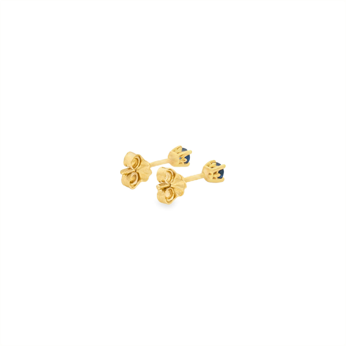 ARETES CON ZAFIROS