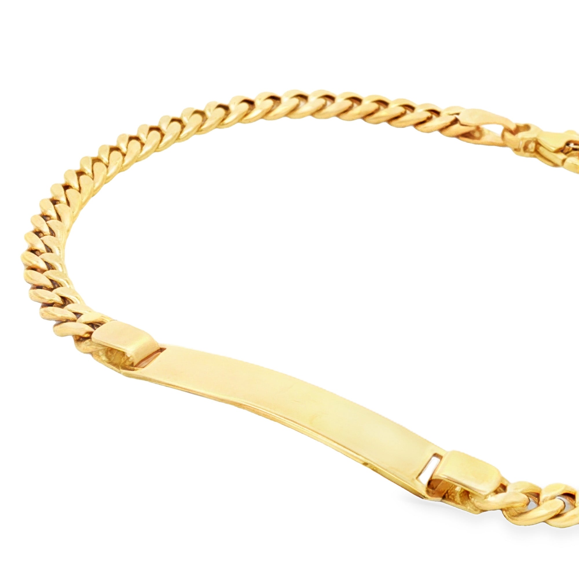PULSERA ESCLAVA TEJIDO GRUMETA 21 CM
