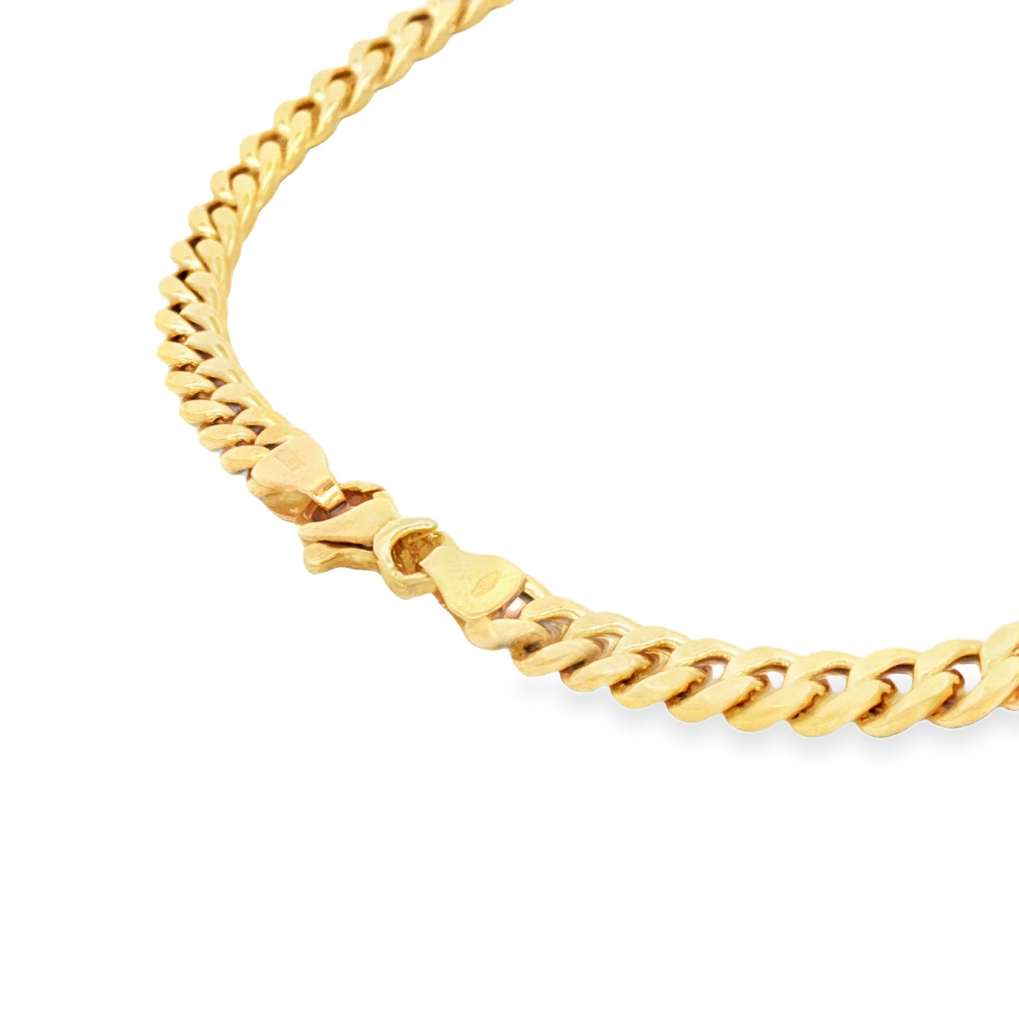PULSERA ESCLAVA TEJIDO GRUMETA 21 CM