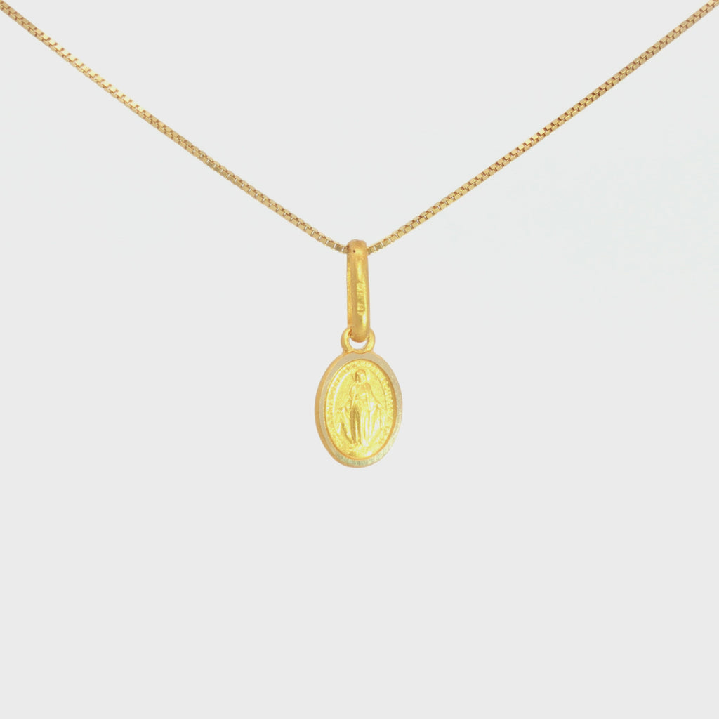 MEDALLA MILAGROSA OVAL